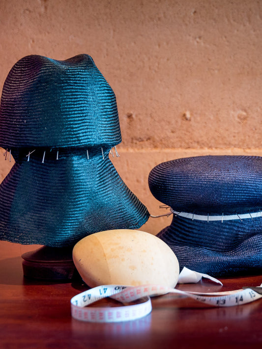 Step inside a Melbourne milliner's studio
