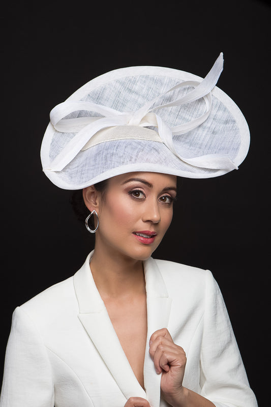 Derby Perfect Veiled Top Hat By Felicity Northeast Millinery