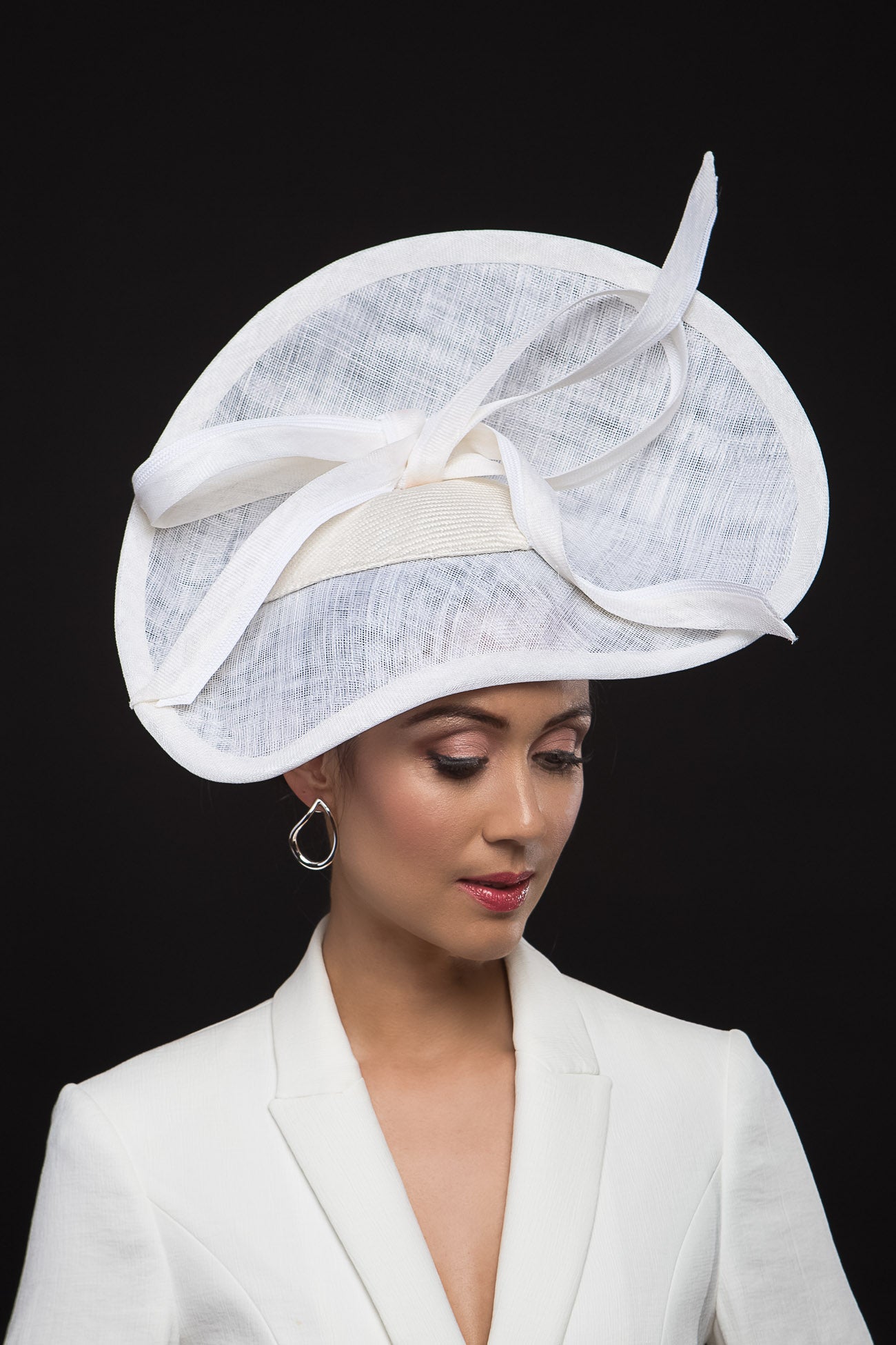 Derby Perfect Veiled Top Hat By Felicity Northeast Millinery