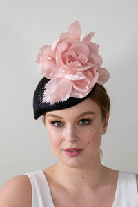 Rose Flower (trim only) by Felicity Northeast Millinery