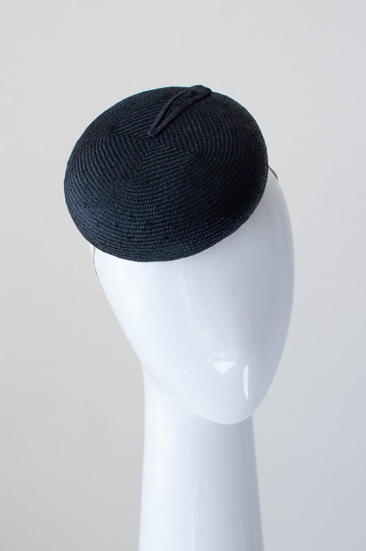 Button Hat (base only) by Felicity Northeast Millinery