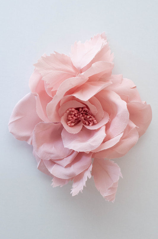 Rose Flower (trim only) by Felicity Northeast Millinery