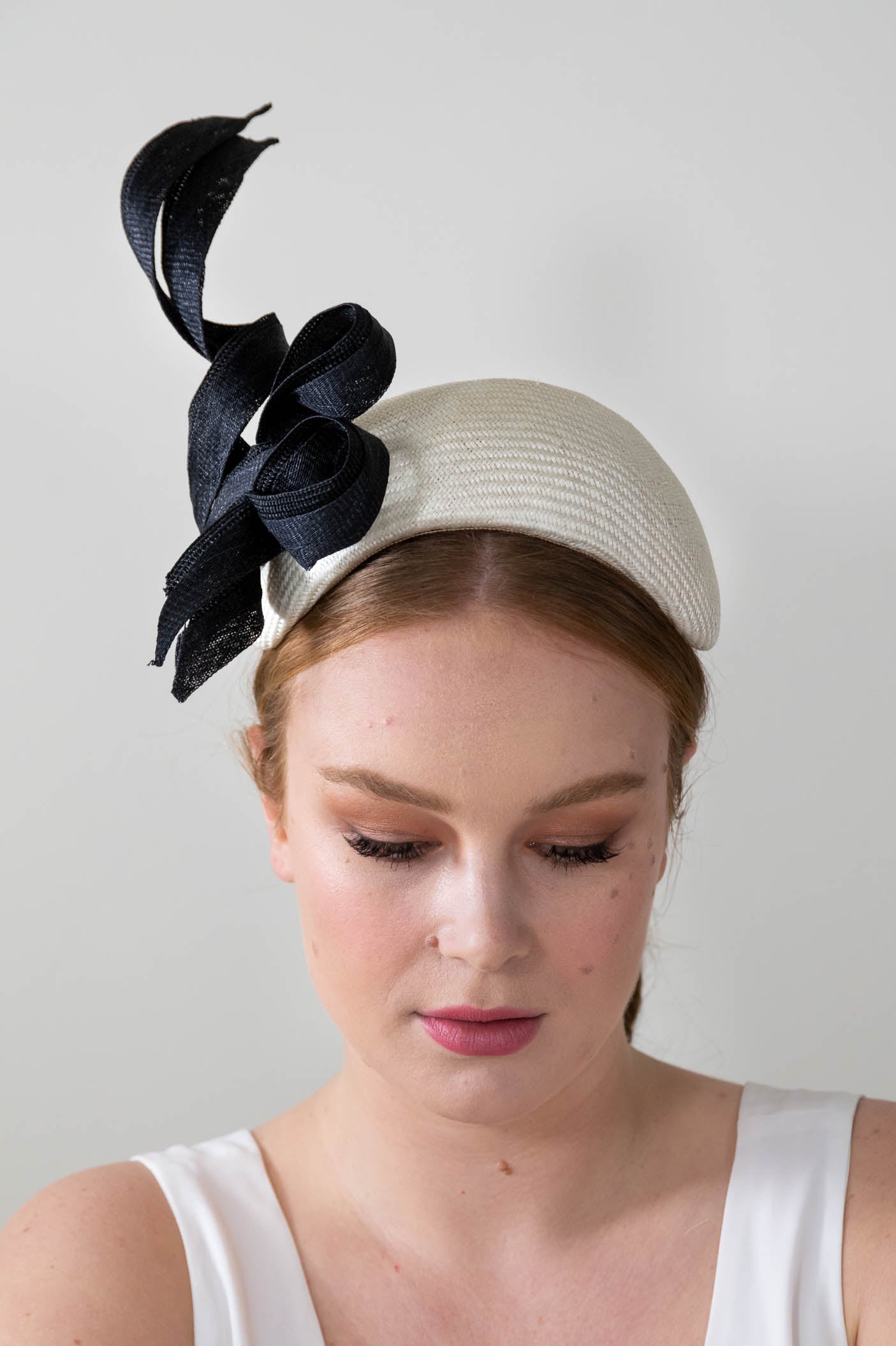 Double Swirl (trim only) by Felicity Northeast Millinery