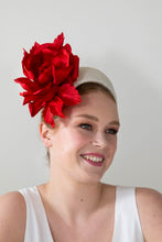 Load image into Gallery viewer, Rose Flower (trim only) by Felicity Northeast Millinery