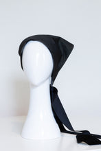 Load image into Gallery viewer, Waterproof Head Scarf with velvet ribbon by Felicity Northeast Millinery 
