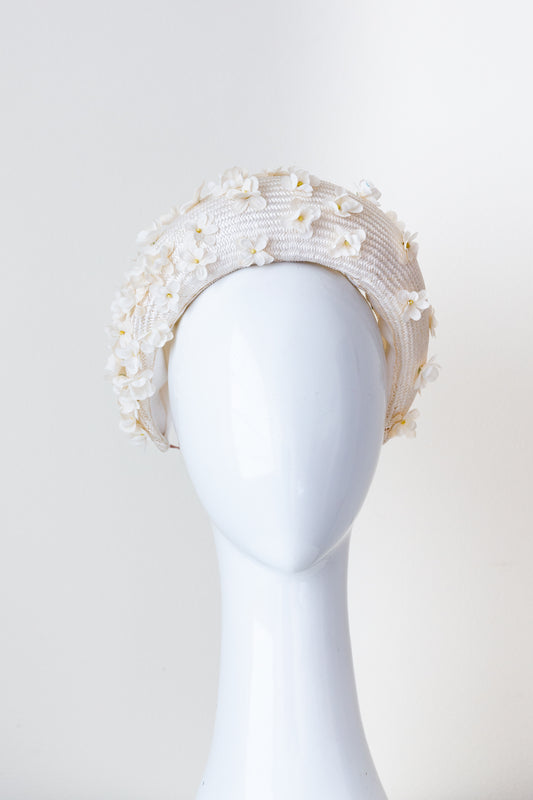 Scattered Blossom Raised Headband By Felicity Northeast Millinery