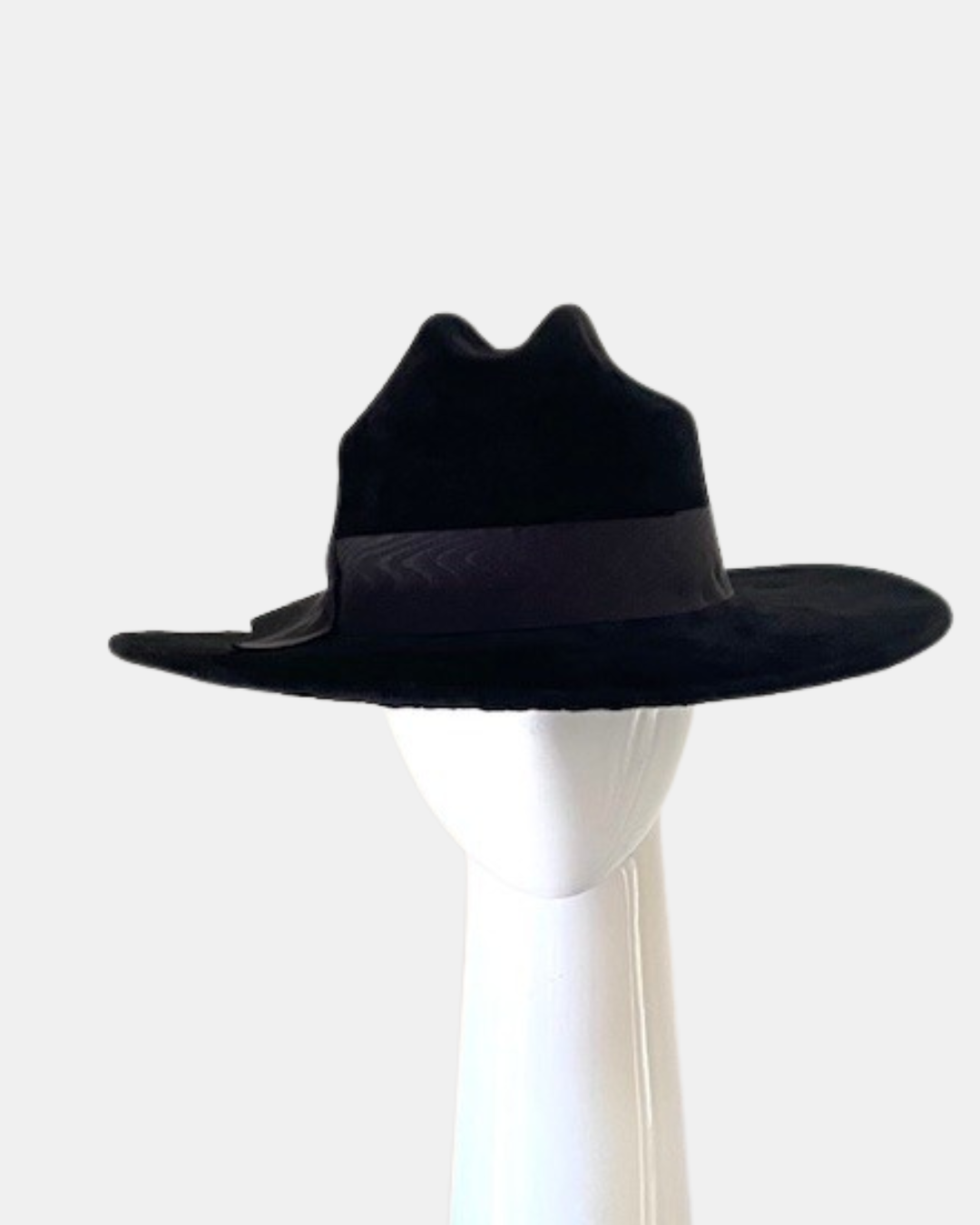 Bucket Rain Hat -Grey by Felicity Northeast Millinery 