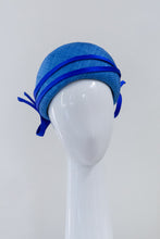 Load image into Gallery viewer, Cobalt Blue Pillbox by Felicity Northeast Millinery