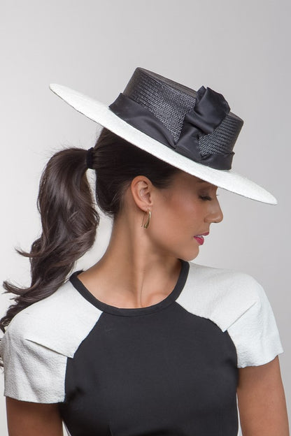 Derby Day Boater By Felicity Northeast Millinery