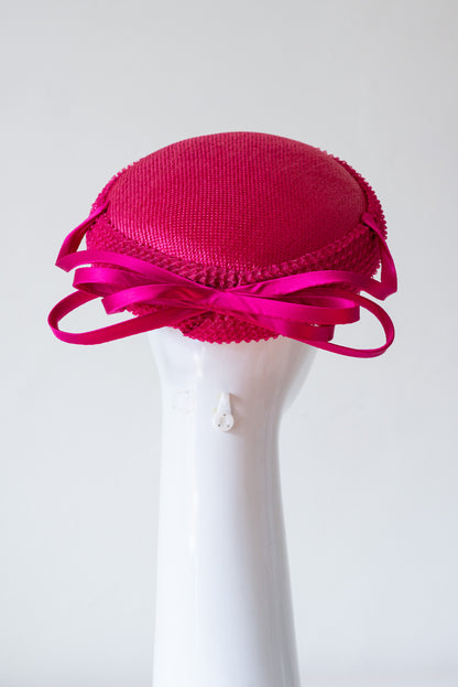 Hot Pink  Pillbox