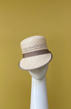 Load image into Gallery viewer, Latte Natural Panama Cap