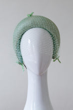 Load image into Gallery viewer, Mint Headband with Removable Veiling