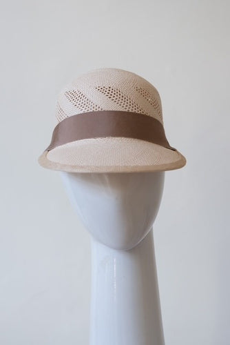 Natural Woven Panama Cap