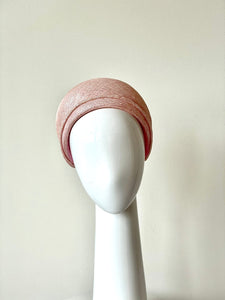 Raised Pale Pink Halo Headband