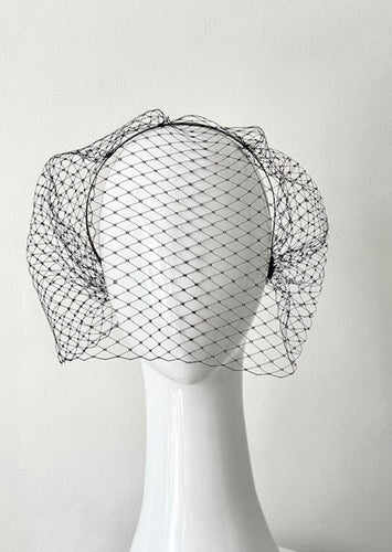 Birdcage Veil in Black