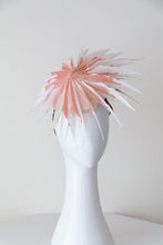 Load image into Gallery viewer, The Sculptured Feather Platter in Pink and White