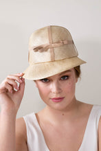 Load image into Gallery viewer, Natural High Cap Hat By Felicity Northeast Millinery