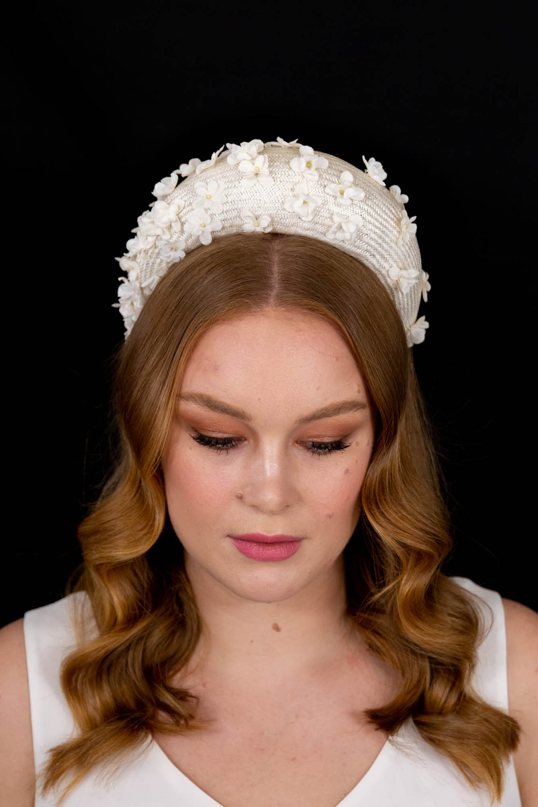 Scattered Blossom Raised Headband By Felicity Northeast Millinery