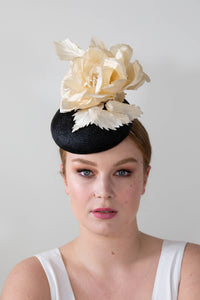 Button Hat (base only) by Felicity Northeast Millinery