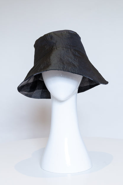 Bucket Rain Hat - Dark Green by Felicity Northeast Millinery 