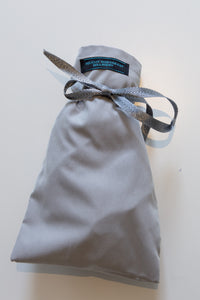 Foldable Bucket Rain Hat -Grey in waterproof travel bag by Felicity Northeast Millinery 