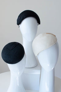Interchangeable hat bases by Felicity Northeast Millinery