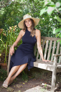 Natural panama Fedora  by Felicity Northeast Millinery