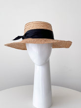 Load image into Gallery viewer, Raffia Straw Sun Hat by Felicity Northeast Millinery