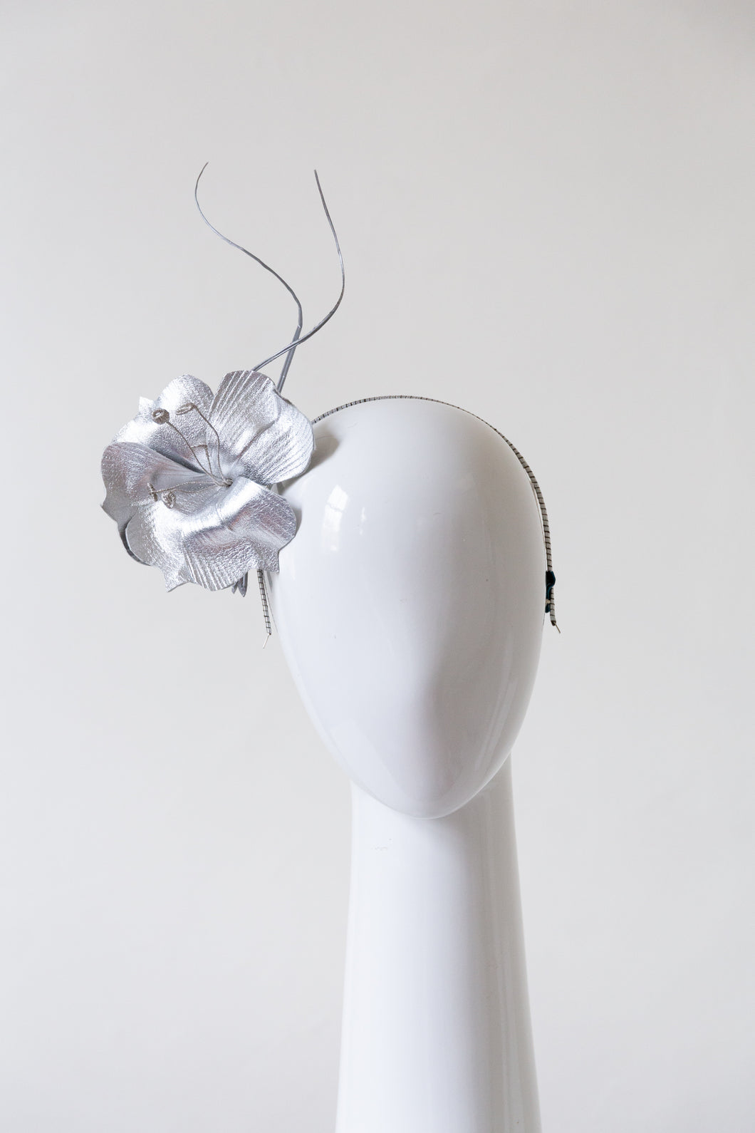 Silver Flower Headpiece