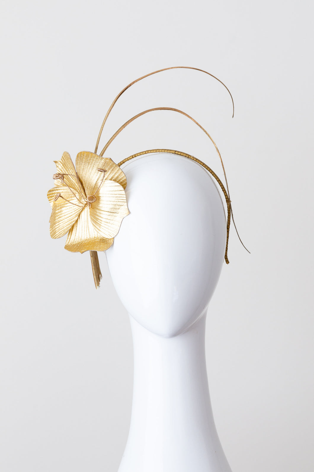 Gold Flower Headpiece